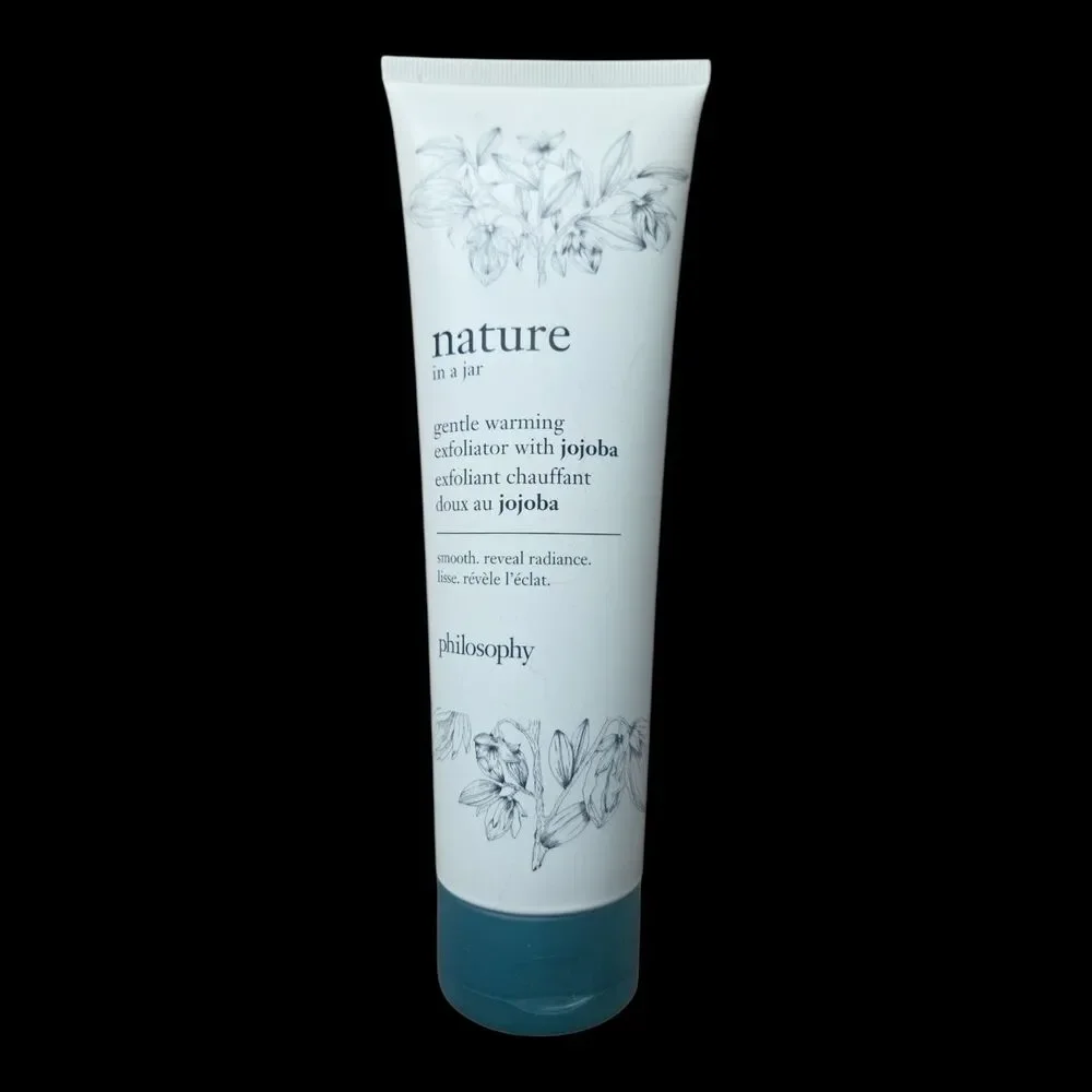 Philosophy Nature in a Jar Gentle Warming Exfoliator with Jojoba 8 oz New